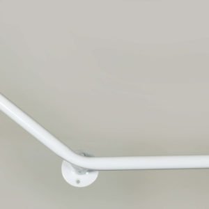 BARRAL ANGULAR 135? 350 x 400mm Blanco ACCECO