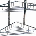 ESQUINERO DOBLE 2 canastos 380x365x285 mm BRONCE CROMO ACCECO