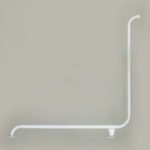 BARRAL ANGULAR 90? Horizontal 750X850 mm Blanco ACCECO