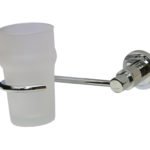 PORTAVASO mod TEMPRA BRONCE CROMO ACCECO