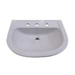 [47926]-LAVATORIO 3 AGUJ BLANCO BARI Primera Calidad FERRUM