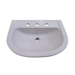 [47926]-LAVATORIO 3 AGUJ BLANCO BARI Primera Calidad FERRUM