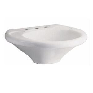 [74586]-LAVATORIO 3 AGUJEROS BLANCO Primera calidad MURANO-FERRUM