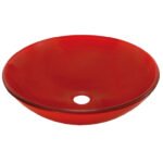 BACHA DE CRISTAL APOYAR 41,5 cm SEVILLA ROJO DACCORD