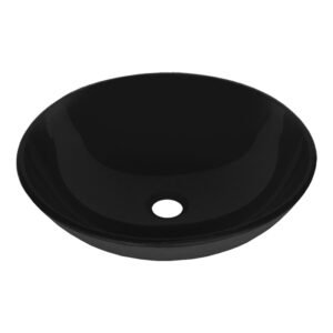 BACHA DE CRISTAL Mod SEVILLA NEGRO (diametro 41 cm) DACCORD