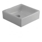 [77994]-BACHA 1ra Apoyar Cuadrada 37 Blanca FERRUM