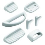 [78276]-SET ACCESORIOS 7 piezas BLANCO FERRUM (jab c/ aga)