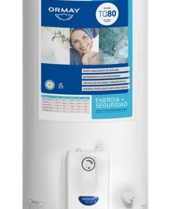 TERMOTANQUE 80 lts Conexi?n Superior GN ORMAY