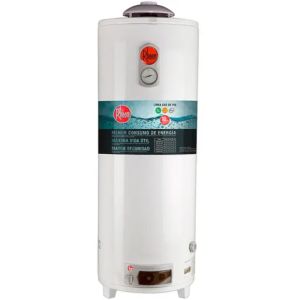 TERMOTANQUE GAS NATURAL PIE 80 lts BLANCO RHEEM