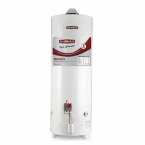TERMOTANQUE PIE MULTIGAS 120 lts conexi?n superior SHERMAN