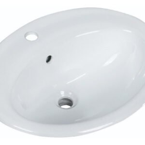 [21546]-BACHA DE PORCELANA SOBREMESADA 46x38x18,5cm PIAZZA