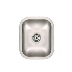 [9311]-BACHA SIMPLE BAJO MESADA Linea Semi Lujo 27x34x18 Acero 304 MI PILETA