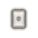 [76858]-BACHA SIMPLE BAJO MESADA 27x37x20 Acero 304 18/10 MI PILETA