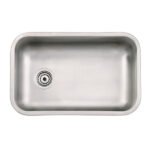 [77369]-BACHA SIMPLE BAJO MESADA Linea Lujo 60x37x20 Acero 304 18/10 MI PILETA