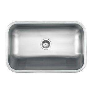 [76859]-PILETA LAVAR BAJO MESADA LUJO 60x37x24 Acero 304 18/10 MI PILETA